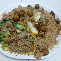 A picture of Zam Zam pulao.