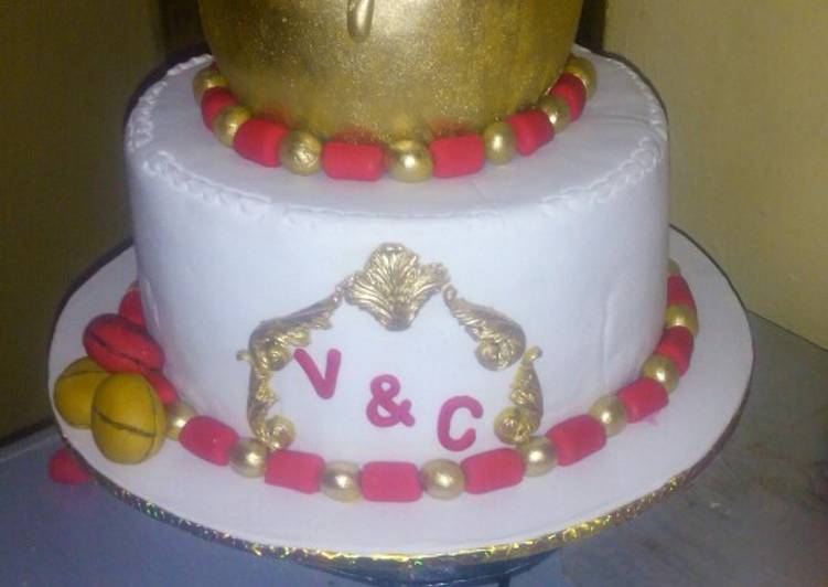 Easy and Simple Traditional marriage Cake