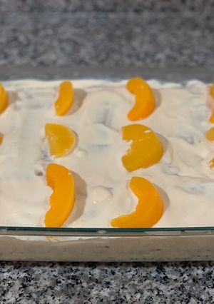 Una foto de Pastel de galleta (pastel helado)