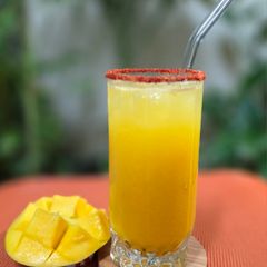 Alphanso Mango Spritz A picture of Alphanso Mango Spritz.