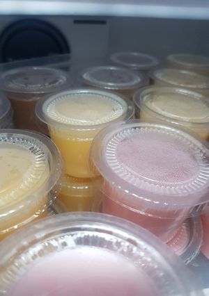 Foto resep Puding puyo with pop ice bisa untuk jualan