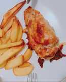 Ức gà nướng phô mai