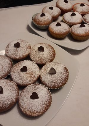Foto di Muffin con cuore di Nutella