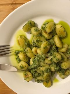 Gnocchi mit Bärlauchpesto Rezepthauptbild