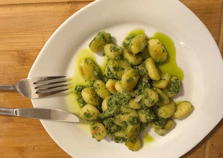 Gnocchi mit Bärlauchpesto