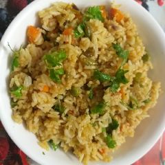 A picture of Veg Fried Rice.