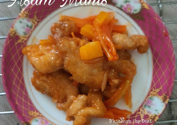 Resep Ayam asam manis yang Sempurna