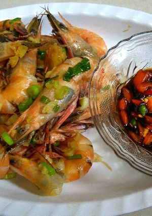 Foto resep Udang Bawang Sambal Kecap