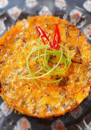 Hình của món CHẢ hấp chay.