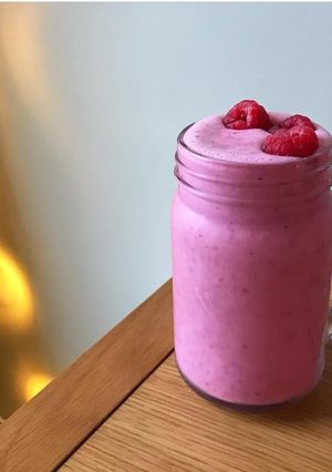 عکسی از دستور 🥤🍓 اسموتی توت فرنگی 🍓🥤