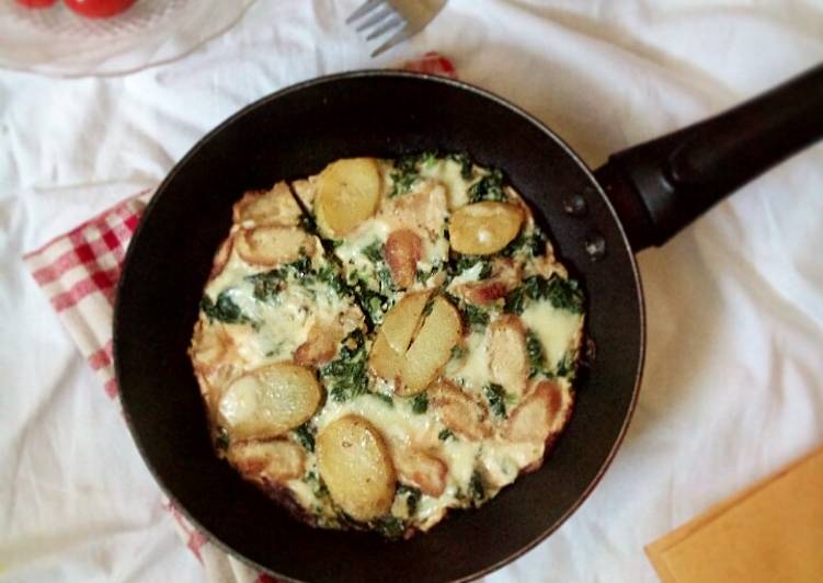 Langkah Mudah untuk Membuat Spinach Potato Frittata yang Lezat