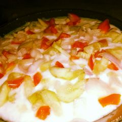 A picture of Rainbow Raita.
