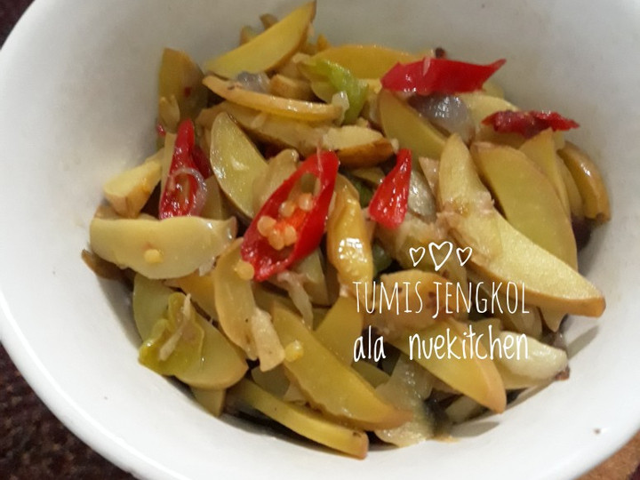 Resep Tumis jengkol.. (NO BAU) yang Sempurna