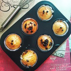 A picture of 20 minute muffins.