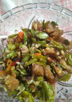 Foto resep Sambal pete bakso