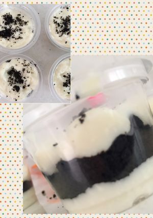 Foto resep Oreo cheesecake simple