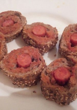 A picture of Sausage Rolls.