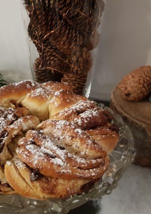 Une photo de #épiphanie #brioche des rois Kringle