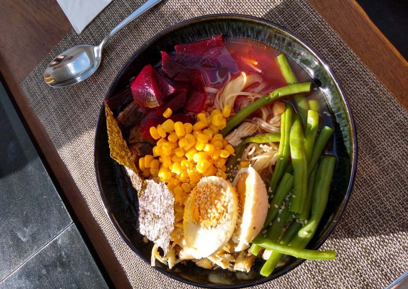 Not-So-Traditional Ramen Noodle Soup