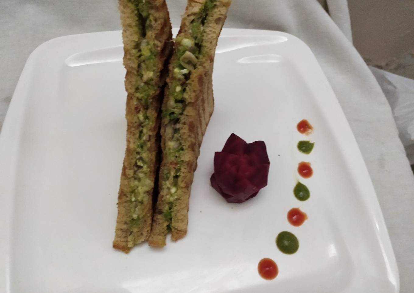 Cheese Chilli Toast Sandwich