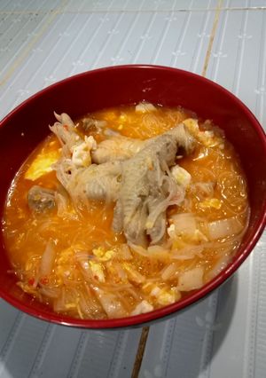 Foto resep Seblak Bihun ceker