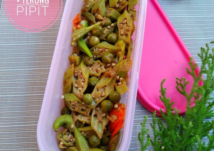 Resep Tumis Okra + Terong Pipit Anti Gagal