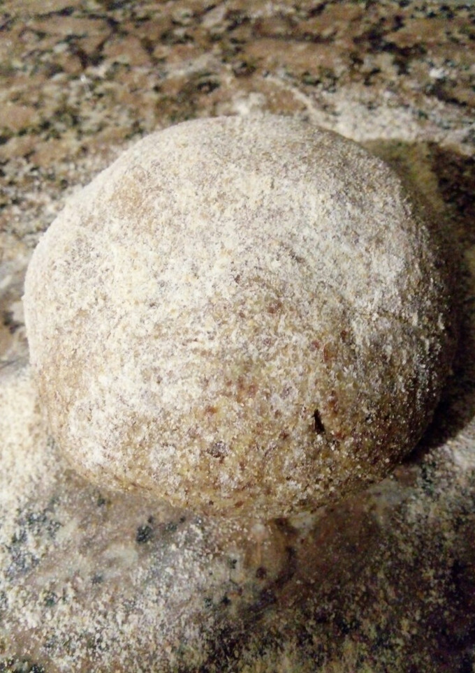 Una foto de Masa para tarta integral y lino