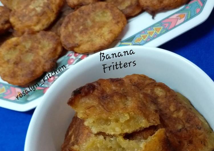 Easiest Way to Prepare Speedy Quick and Easy Banana Fritters