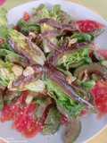 Cogollos a la Cordobesa con Tomate Rosa, Aguacate y Anchoas