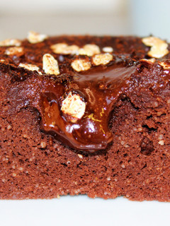 Una foto de Coulant de chocolate fit