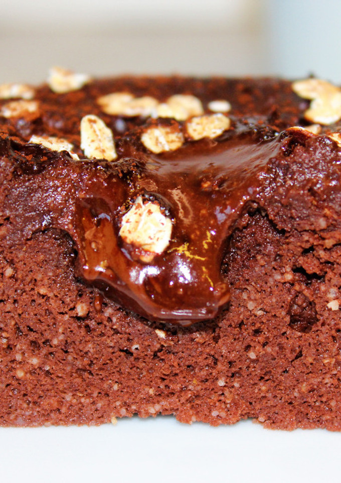 Una foto de Coulant de chocolate fit