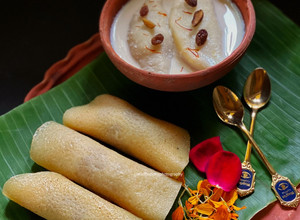 A picture of Gur’er Patishapta Pithe.