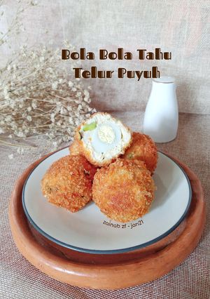 Foto resep 34. Bola Bola Tahu Isi Telur Puyuh