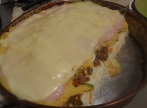 Una foto de Pastel de carne y zapallito