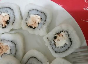 Una foto de Sushi de Salmón