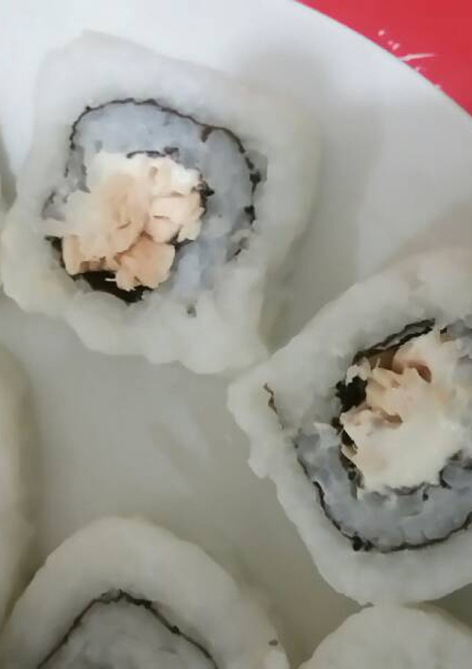 Una foto de Sushi de Salmón