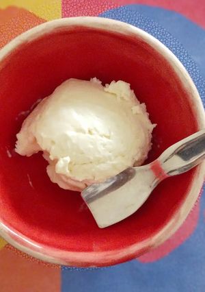 Una foto de Helado de Vainilla