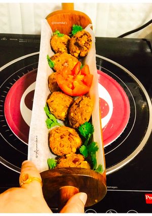 A picture of Walnuts Masala Vadai/Vada.