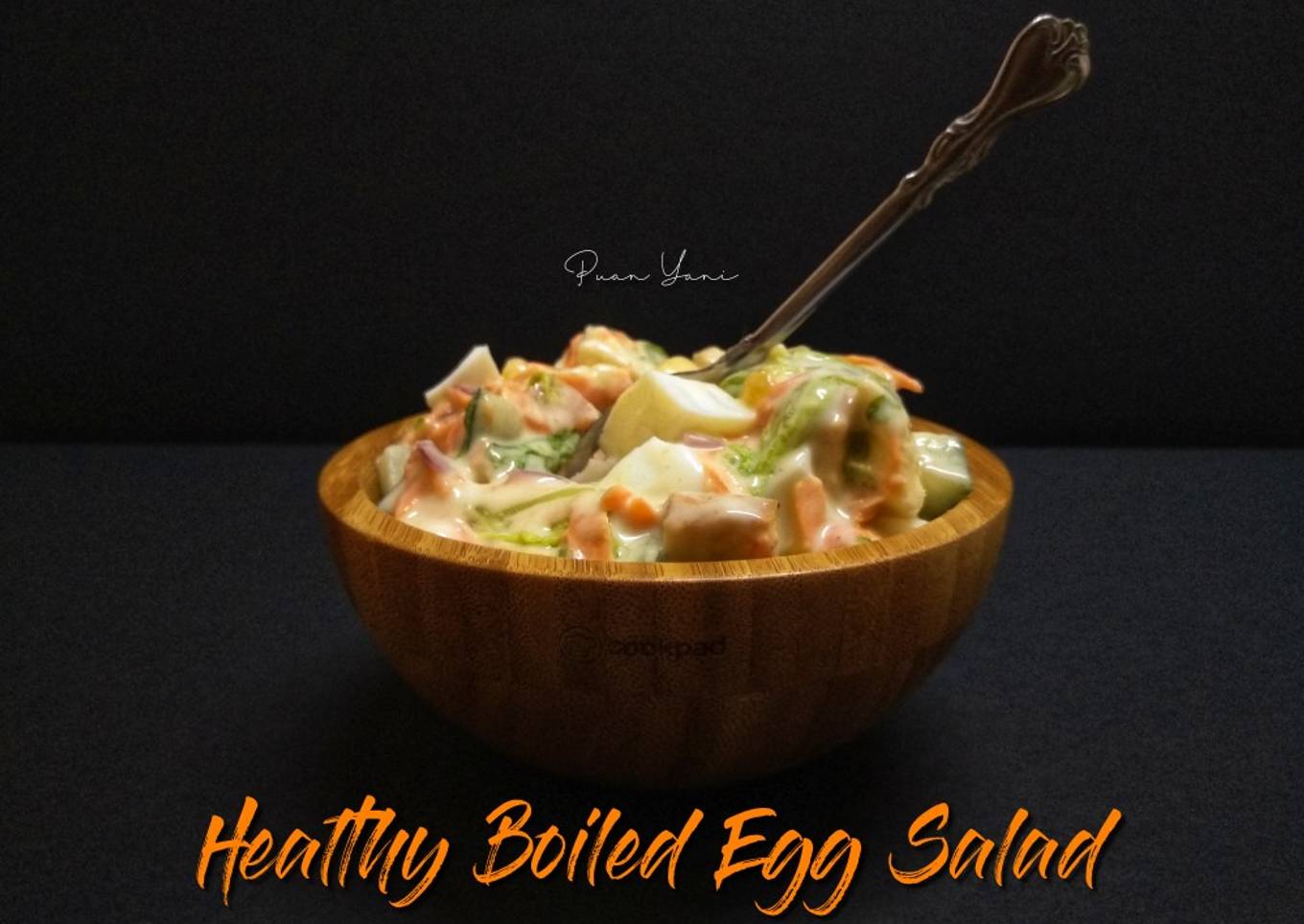 Resepi Healthy Boiled Egg Salad yang Enak dan Gampang
