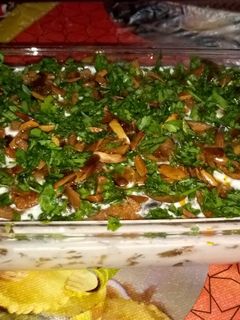 صورة لوصفة فتة باذنجان