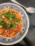 Estofado de porotos o frijoles