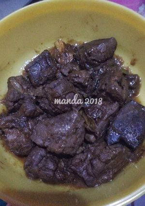 Foto resep Ati Sapi Bumbu Asam