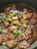MONGOLIAN BEEF estilo P.F. CHANG