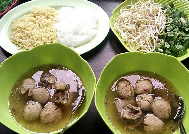 Bakso Iga Sapi Simpel NO MSG