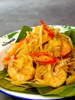 Foto resep Tumis Pepaya Muda Dan Udang