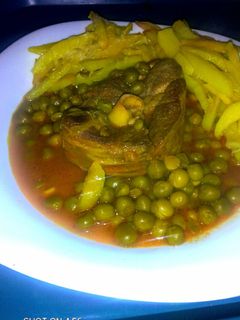 صورة لوصفة جلبان باللحم