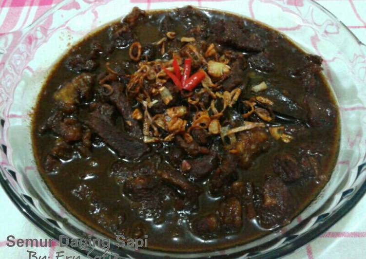  Resep  Semur  Daging  Sapi Empuk  oleh Ery Sofie Cookpad