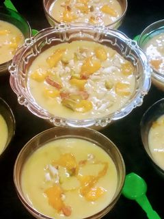 ম‍্যাঙ্গো ফিরনি(Mango Phirni Recipe In Bengali) রেসিপির প্রধান ছবি