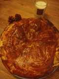 Galette des rois aux pommes et amande