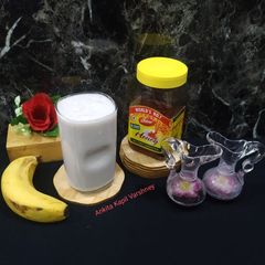 A picture of No Fire Cooking (Banana Shake).